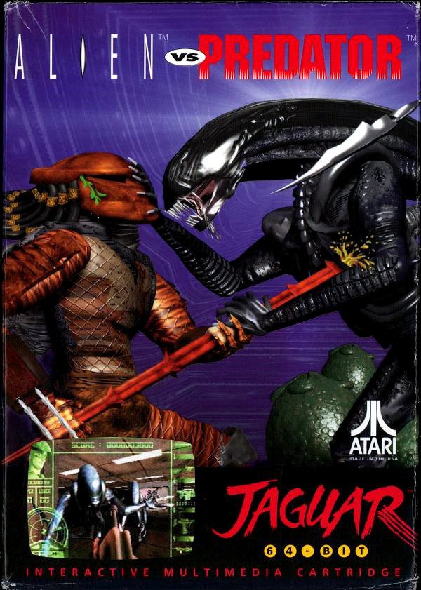 Caratula de Alien vs. Predator para Atari Jaguar