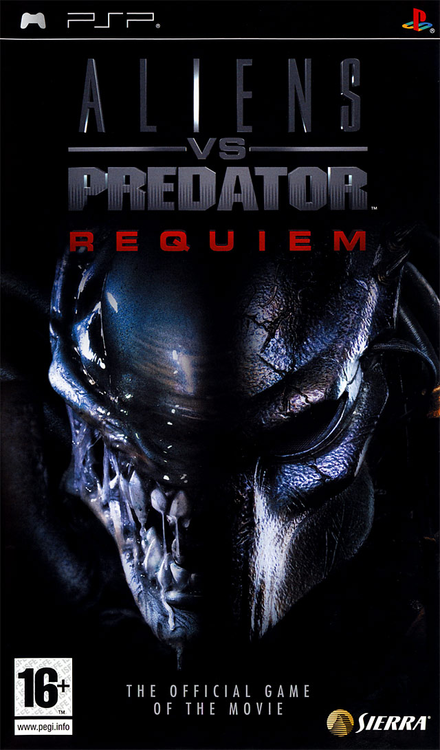 Caratula de Aliens Vs Predator : Requiem para PSP
