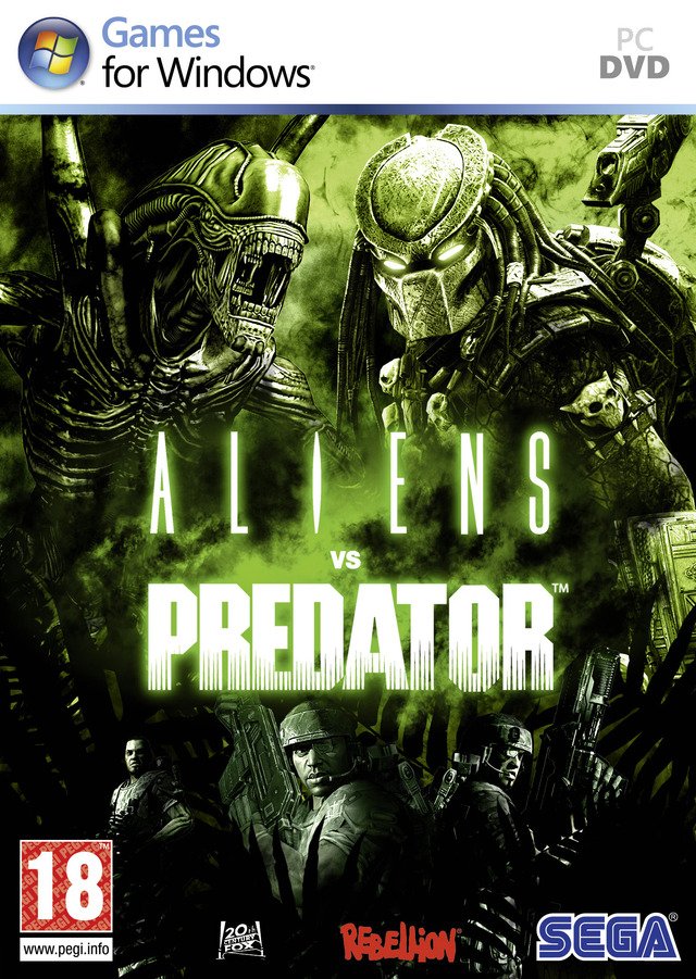 Caratula de Aliens vs Predator para PC