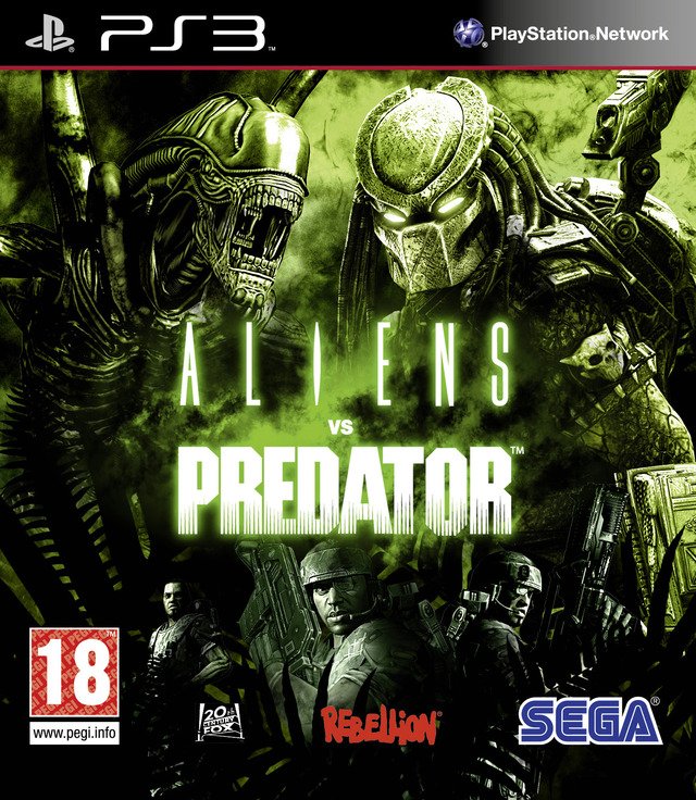 Caratula de Aliens vs Predator para PlayStation 3