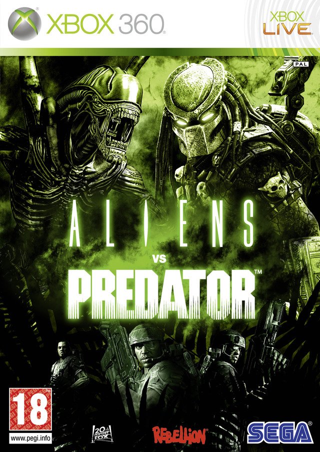 Caratula de Aliens vs Predator para Xbox 360