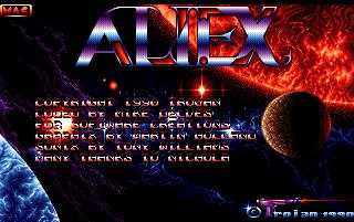 Pantallazo de Aliex para Amiga