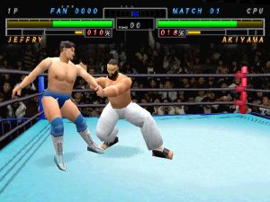 Pantallazo de All Japan Pro Wrestling Featuring Virtua (Japonés) para Sega Saturn