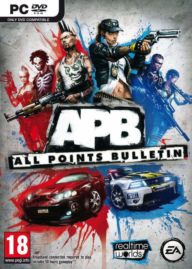 Caratula de All Points Bulletin (APB) para PC