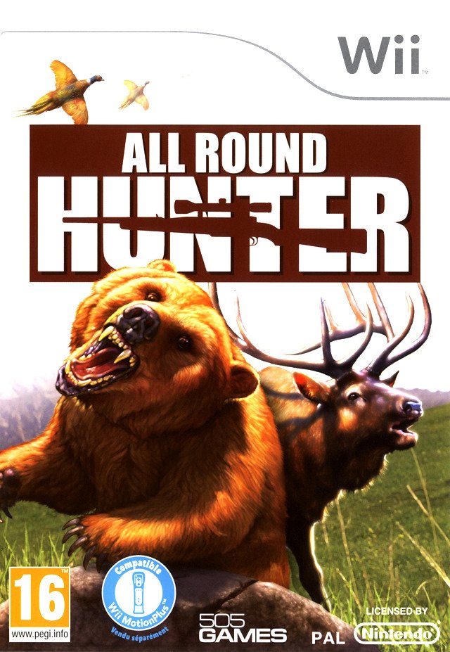 Caratula de All Round Hunter para Wii
