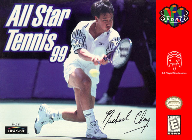 Caratula de All Star Tennis 99 para Nintendo 64