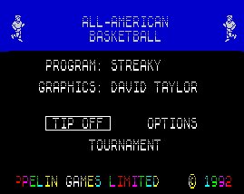 Pantallazo de All-American Basketball para Spectrum