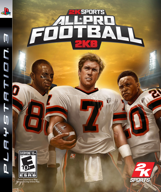 Caratula de All-Pro Football 2K8 para PlayStation 3
