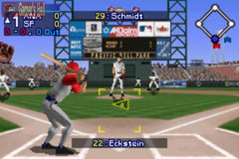Pantallazo de All-Star Baseball 2004 para Game Boy Advance