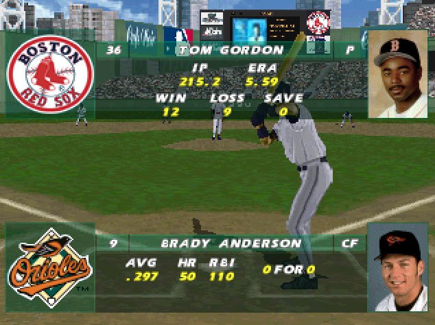 Pantallazo de All-Star Baseball '97 Featuring Frank Thomas para PlayStation