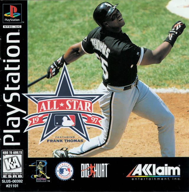 Caratula de All-Star Baseball '97 Featuring Frank Thomas para PlayStation