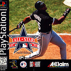 Caratula de All-Star Baseball '97 Featuring Frank Thomas para PlayStation