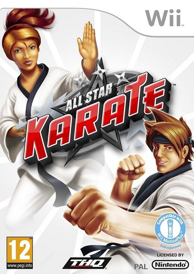 Caratula de All-Star Karate para Wii