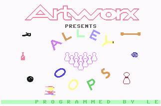 Pantallazo de Alley Oops para Commodore 64