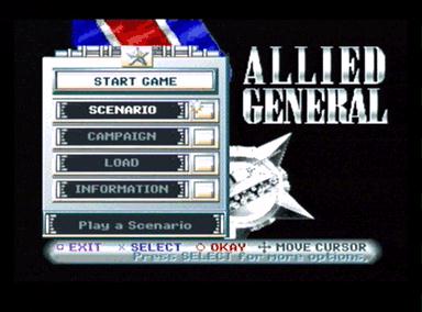 Pantallazo de Allied General para PlayStation