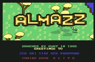 Pantallazo de Almazz para Commodore 64