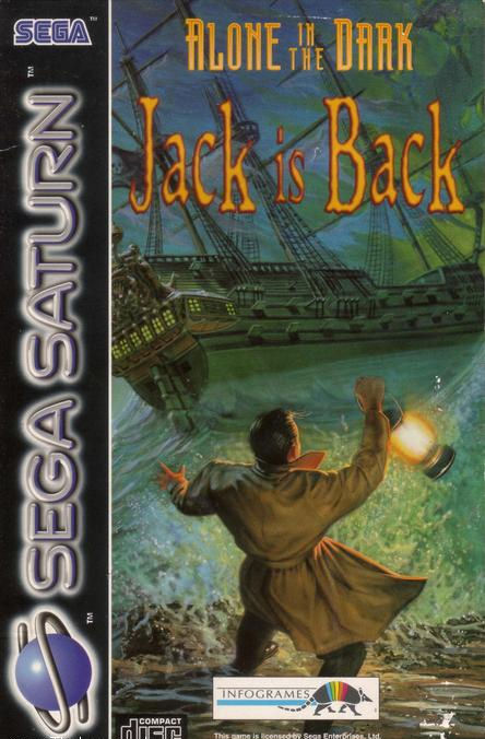 Caratula de Alone in the Dark: Jack is Back para Sega Saturn