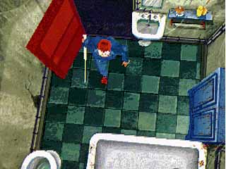 Pantallazo de Alone in the Dark: One-Eyed Jack's Revenge para Sega Saturn