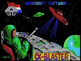 Pantallazo de Alpha Blaster para MSX