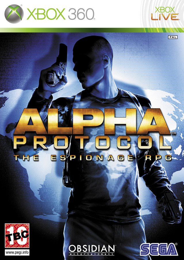 Caratula de Alpha Protocol para Xbox 360