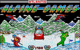 Pantallazo de Alpine Games para Atari ST