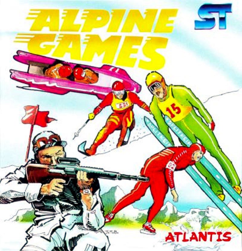 Caratula de Alpine Games para Atari ST