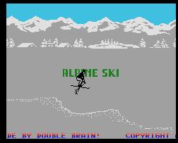 Pantallazo de Alpine Ski para MSX