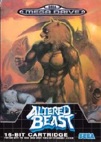Caratula de Altered Beast (Europa) para Sega Megadrive