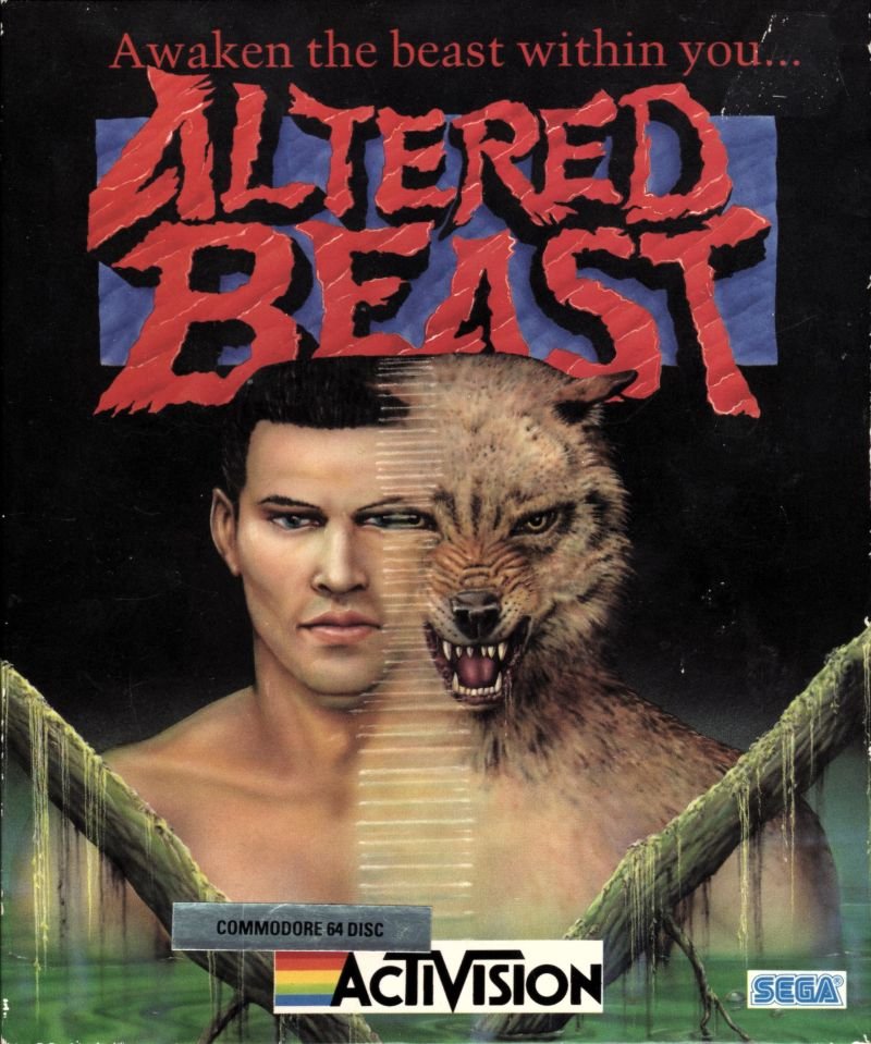 Caratula de Altered Beast para Commodore 64