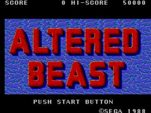 Pantallazo de Altered Beast para Sega Master System