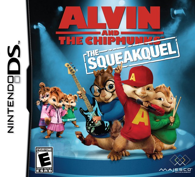 Caratula de Alvin and The Chipmunks: The Squeakquel para Nintendo DS