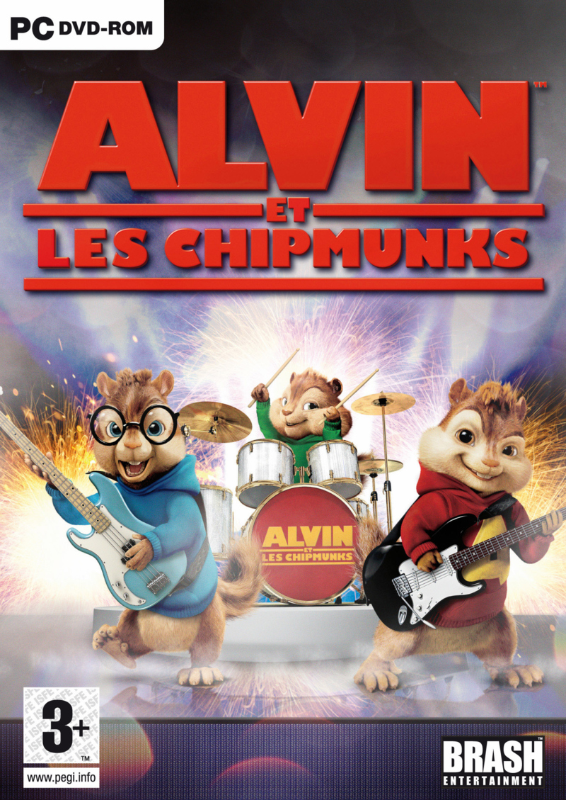 Caratula de Alvin y las Ardillas para PC