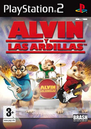 Caratula de Alvin y las Ardillas para PlayStation 2