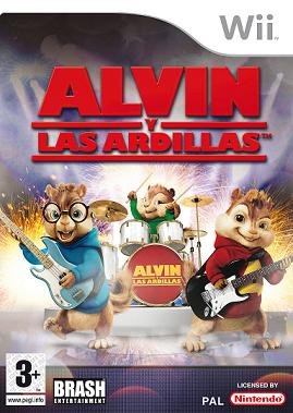 Caratula de Alvin y las Ardillas para Wii