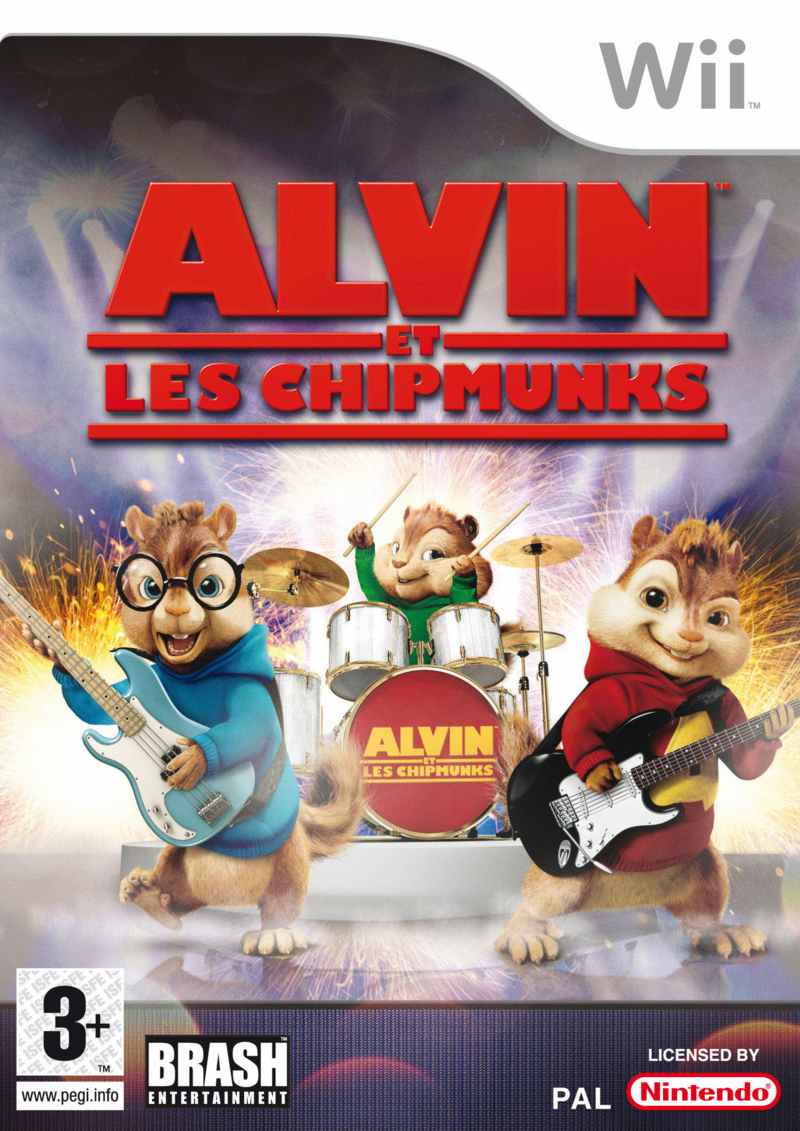 Caratula de Alvin y las Ardillas para Wii