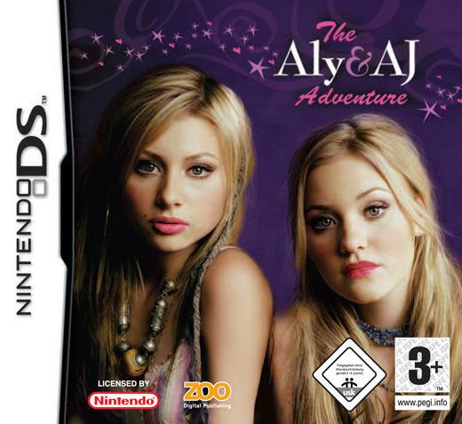 Caratula de Aly & AJ Adventure, The para Nintendo DS