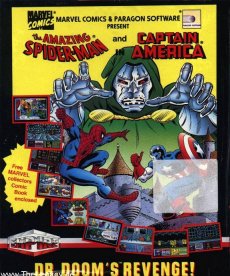 Caratula de Amazing Spider Man and Captain America in Dr. Doom's, The para Atari ST