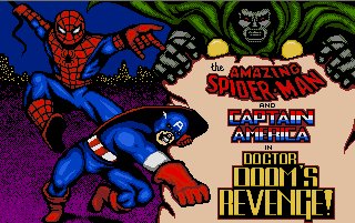 Pantallazo de Amazing Spider Man and Captain America in Dr. Doom's, The para Atari ST