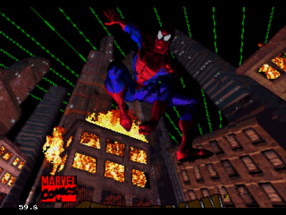 Pantallazo de Amazing Spider-Man, The: Web of Fire para Sega 32x
