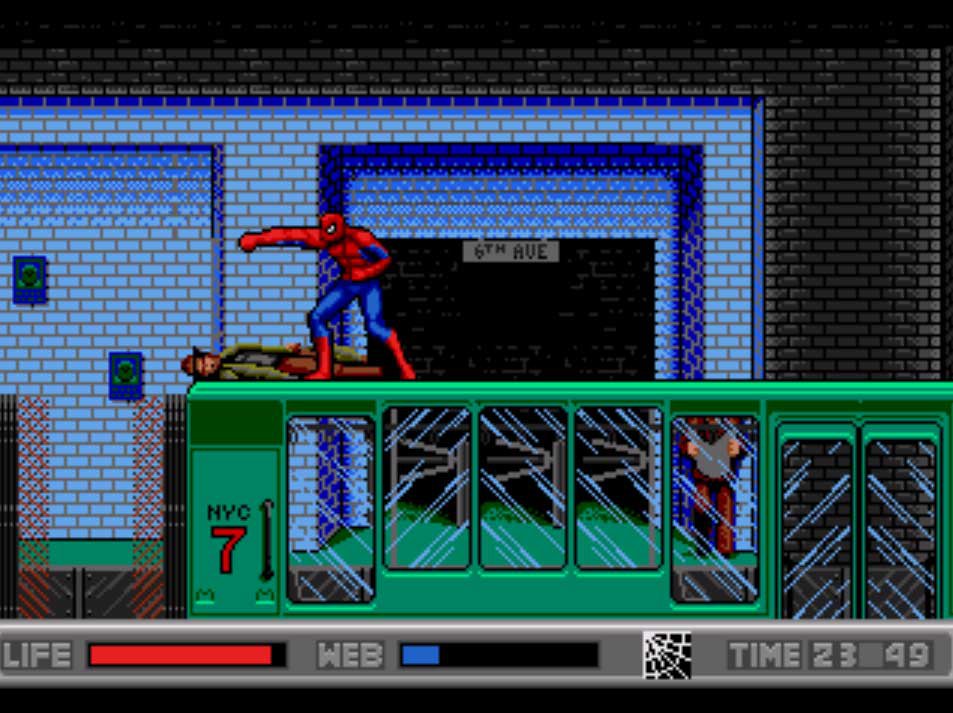 Pantallazo de Amazing Spider-Man vs. the Kingpin, The para Sega CD