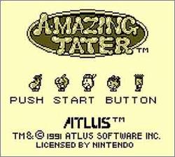 Pantallazo de Amazing Tater para Game Boy