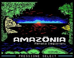 Pantallazo de Amazonia para MSX