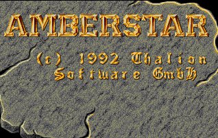 Pantallazo de Amberstar para Amiga