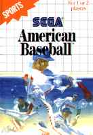 Caratula de American Baseball para Sega Master System