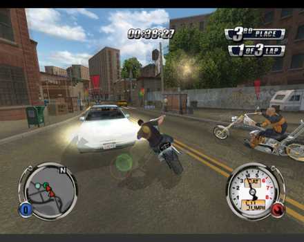 Pantallazo de American Chopper 2: Full Throttle para GameCube