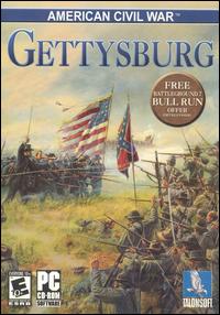 Caratula de American Civil War: Gettysburg para PC