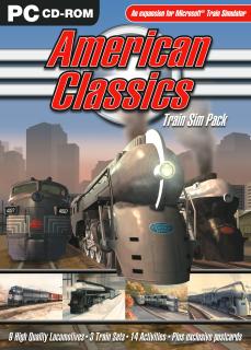 Caratula de American Classics Train Sim Pack para PC