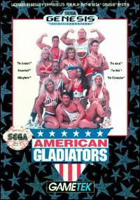 Caratula de American Gladiators para Sega Megadrive