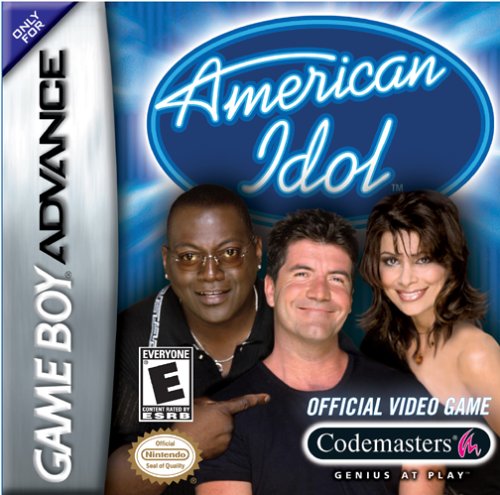 Caratula de American Idol para Game Boy Advance