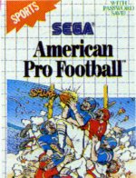 Caratula de American Pro Football para Sega Master System